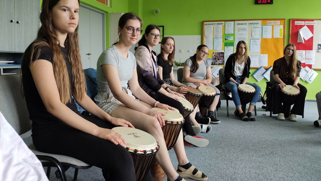 Fotografie z muzikoterapie