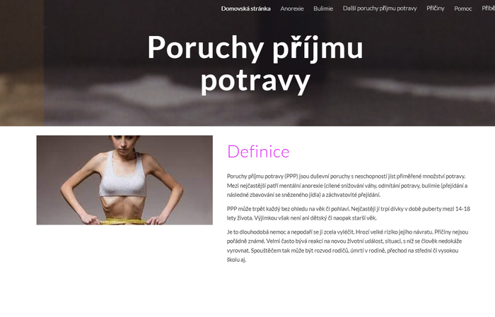 Poruchy příjmu potravy